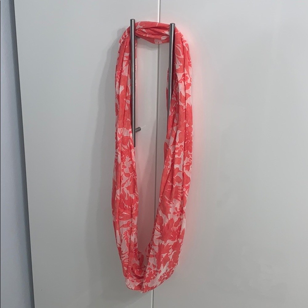 Beautiful floral infinity scarf